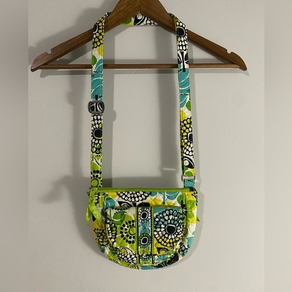 Vera Bradley Handbags - Vera Bradley - Limes up Crossbody Purse